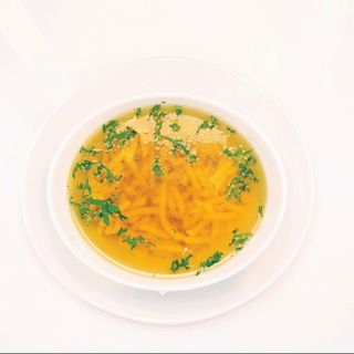 Supă de fazan cu garteni