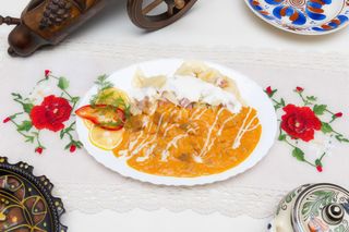 Papricaș din somn și tăieței cu brânză si bacon