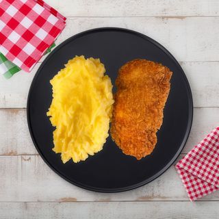 Snitel din piept de pui