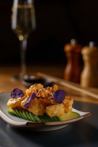 Rock shrimp tempura