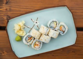 Spicy scalopp maki
