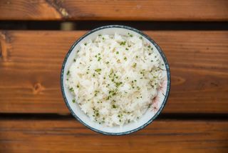 Steam jasmin rice