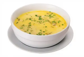 Ciorba de pui a la Grec