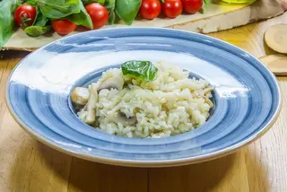 Orez cu ciuperci