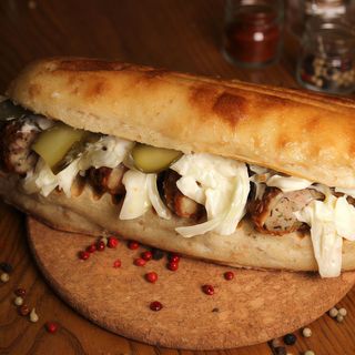 Sandwich cu pârjoale