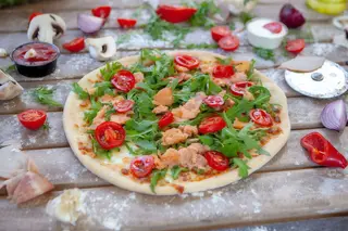 Pizza Somon 50cm