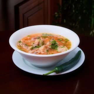 Ciorbă Țărănească de Porc acrită cu Zeamă de Varză