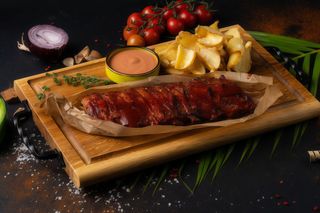 Coaste de porc pe jar - 400/150/50 gr