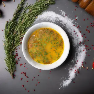 Ciorba de găină cu tăiței de casă - 400 gr