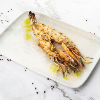 Creveți giganți cu sos de unt - 300/100g