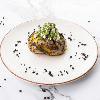 Cartof la jar cu brânză feta