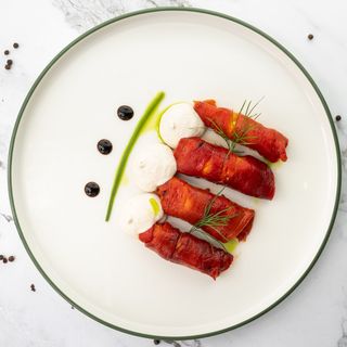 Involtini de ardei copți cu cremă de feta - 150/50g