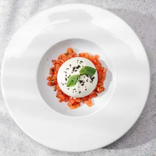 Burrata cu tartar de roșii-400gr