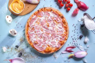Pizza Prosciutto mica