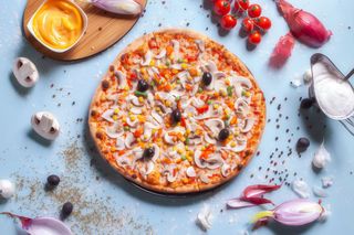 Pizza Vegetariana mica