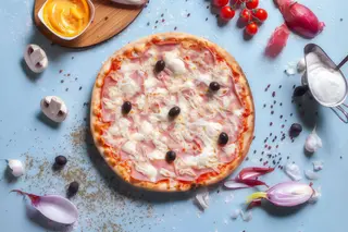 Pizza Carbonara medie