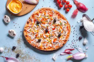 Pizza Vegetariana medie