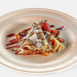 Clatite cu dulceata de afine