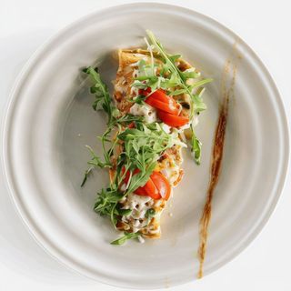 Omleta cu legume și mozzarella