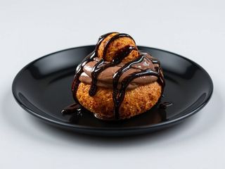 Papanași cu ciocolată