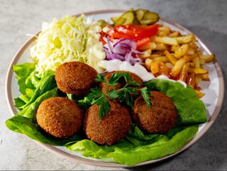 Falafel farfurie