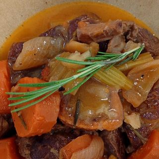 Ossobuco di vitello con verdure