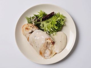 Involtini di Pollo al Gorgonzola con Patate al Rosmarino