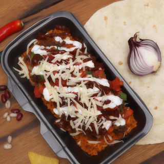 Burrito de Chorizo la farfurie