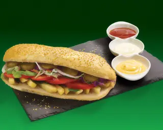 Meniu bagheta vegetarian
