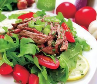 Salată cu vită light