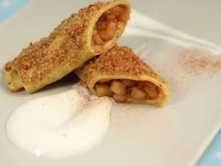 Clătite cu miere și nucă