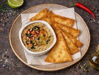 Hummus & Homemade Chips 150/30 gr