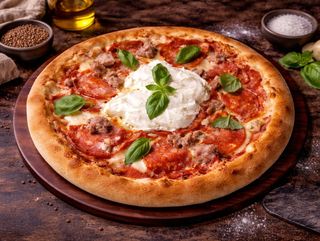 Pizza  Burrata Picante