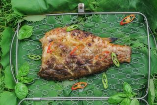 Crap la grătar sau prăjit