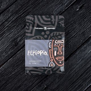 Boabe de cafea Ethiopia proaspăt prăjite