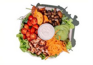 Avocado & Chicken plate 