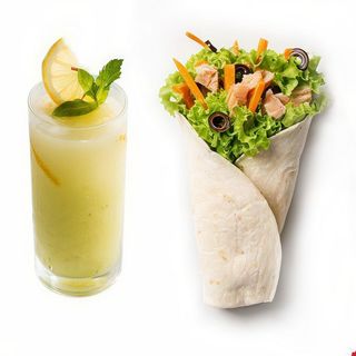Tuna king wrap & limonada 300ml