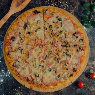 PIZZA QUATRO-STAGIONI FAMILY (diametru 45 cm)