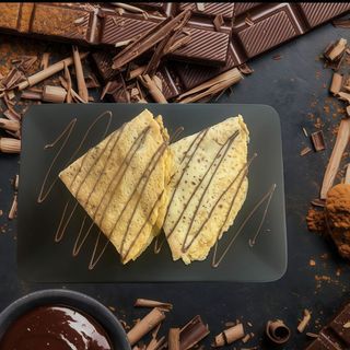 Clatite cu ciocolata 