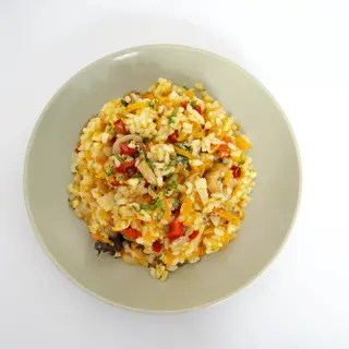 Varianta 3 post(ciorba legume+pilaf+salata+placinta mere+cifla )