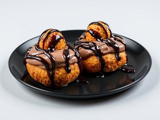 Papanași cu ciocolată