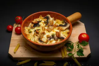 Paste Pollo e Funghi 350 Gr.