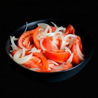 Salata de rosii cu ceapa