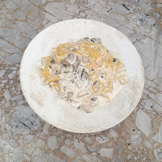 TAGLIATELLE CU PUI SI CIUPERCI