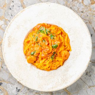 TAGLIATELLE CU CREVEŢI