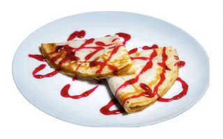 Clătite cu crema de cacao si alune (Fineti)