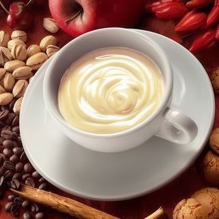 Ciocolată caldă albă clasică 