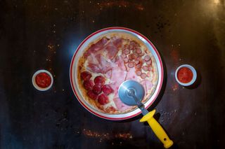 Pizza Quattro Carni (mica)