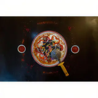 Pizza Vegetariana (mare)