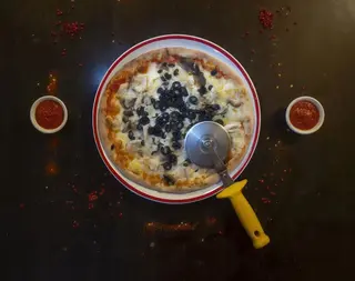 Pizza di pollo